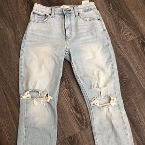 Abercrombie High Rise Mom Jeans